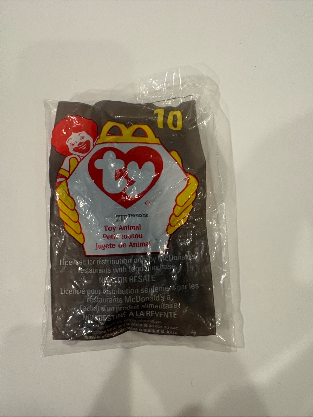 BRAND NEW TY Teenie Beanie Baby Zip Black Cat